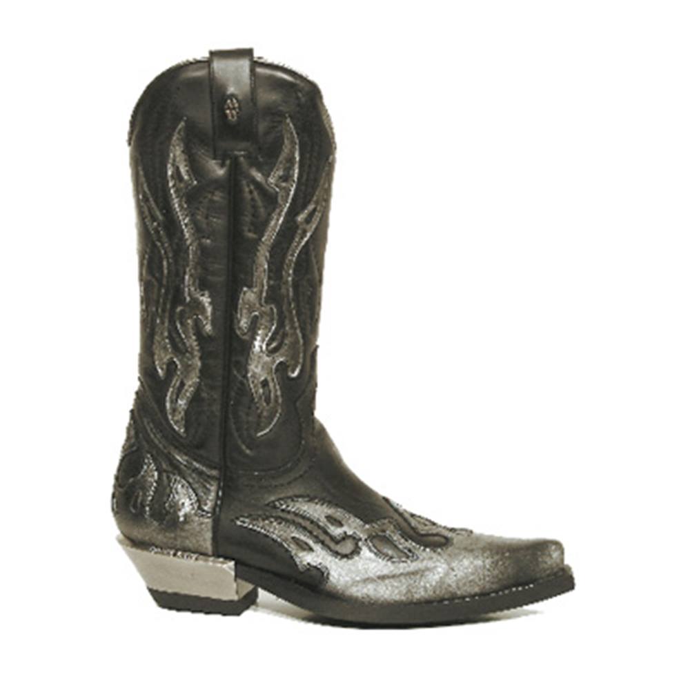 New Rock - M7921S3 Des bottes de cowboy - Noir/Gris Product image